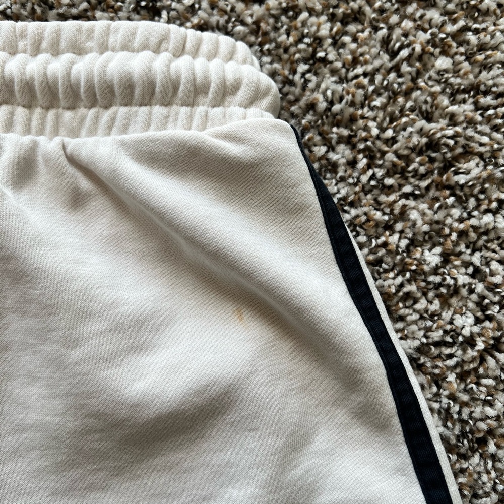Adidas French Terry Recycled Cream Drawstring Short - Picture 3 of 3